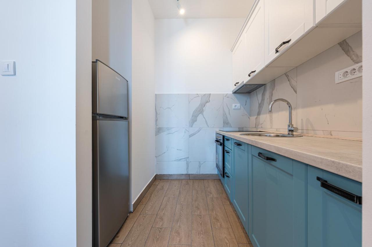 Niki Apartments Przno Свети-Стефан Экстерьер фото