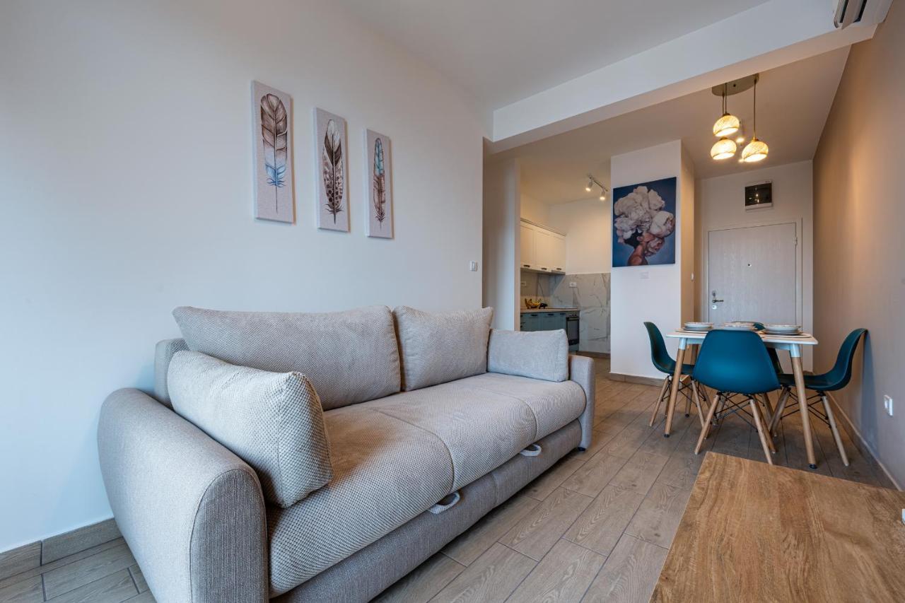 Niki Apartments Przno Свети-Стефан Экстерьер фото