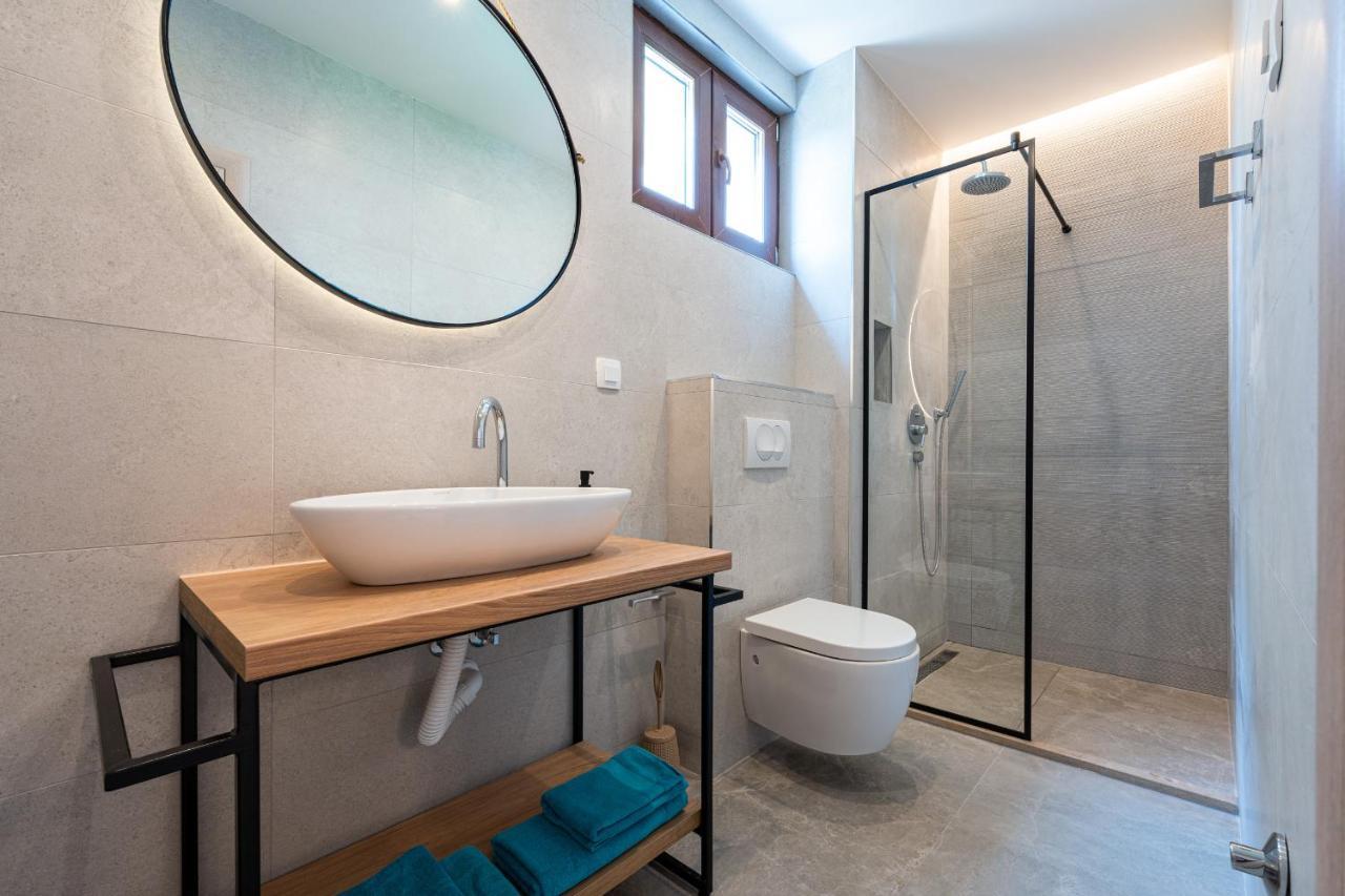Niki Apartments Przno Свети-Стефан Экстерьер фото