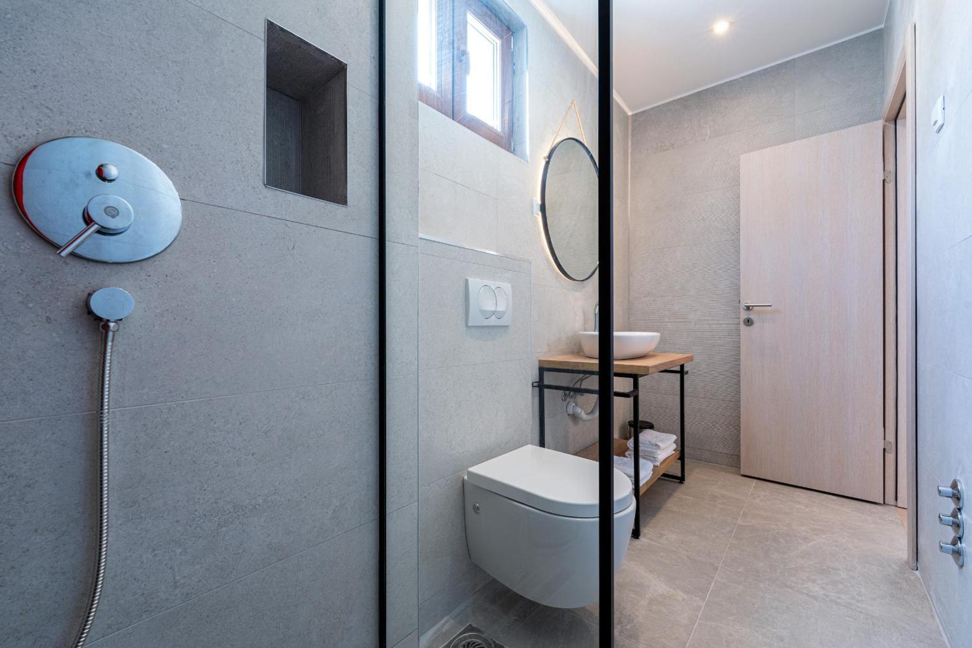 Niki Apartments Przno Свети-Стефан Экстерьер фото